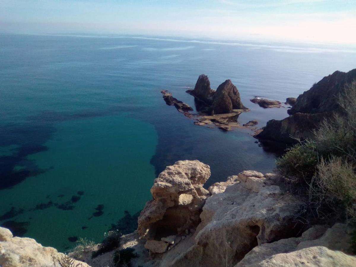 Apartamento Junto Al Mar En La Costa De Almeria Эль-Посо-дель-Эспарто Экстерьер фото